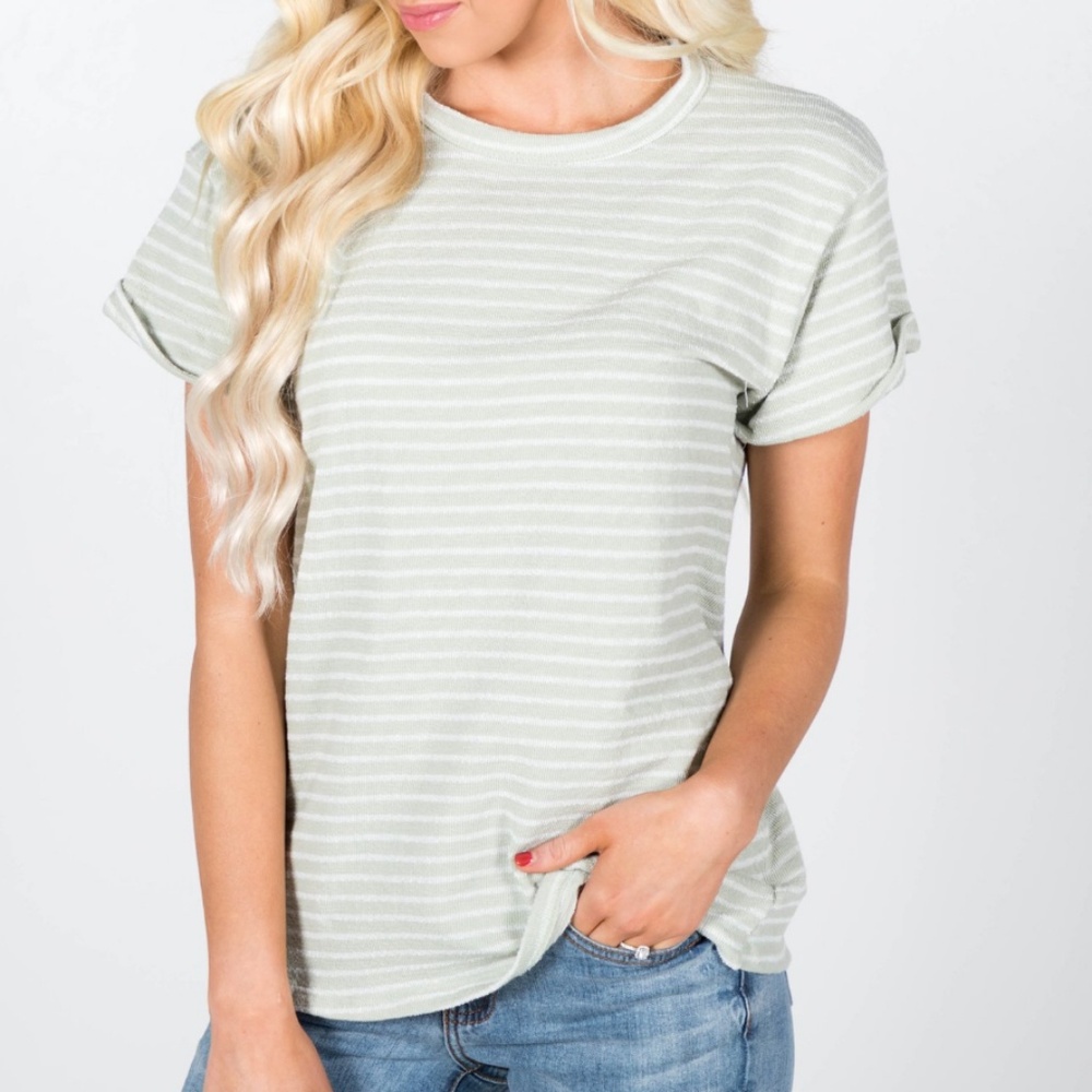 Terry Material Tee